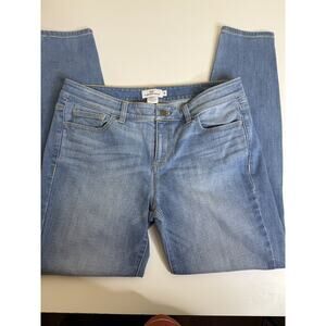 Vineyard Vines Women's Skinny Denim Jeans Size 10 Blue Medium Wash Mid Rise